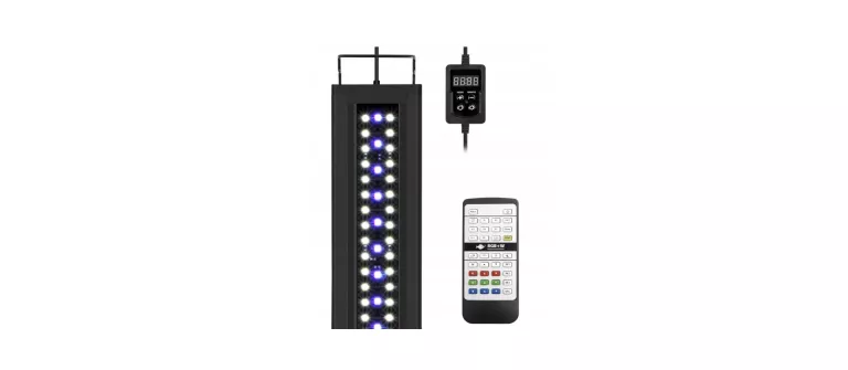 NICREW RGB+W 24/7 ŚWIATŁO AKWARIOWE Z PILOTEM I FUNKCJĄ TIMERA 60-70CM