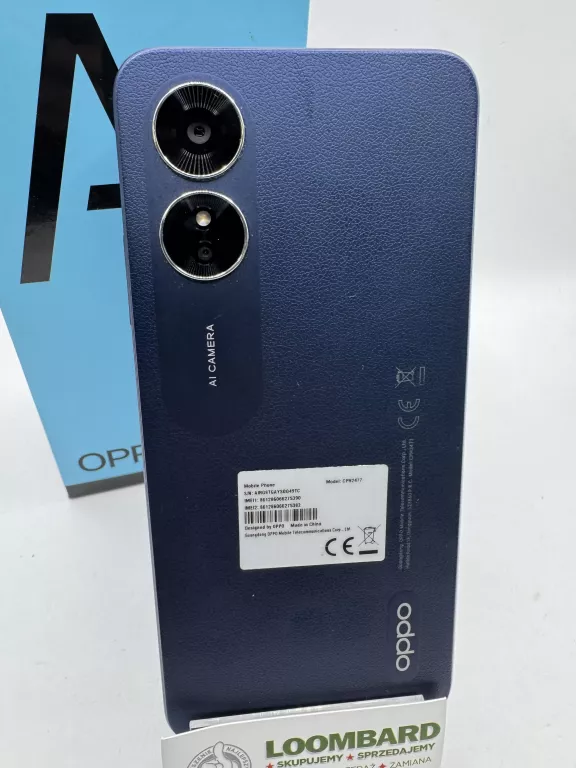 TELEFON OPPO A17 4/64 GB KOMPLET