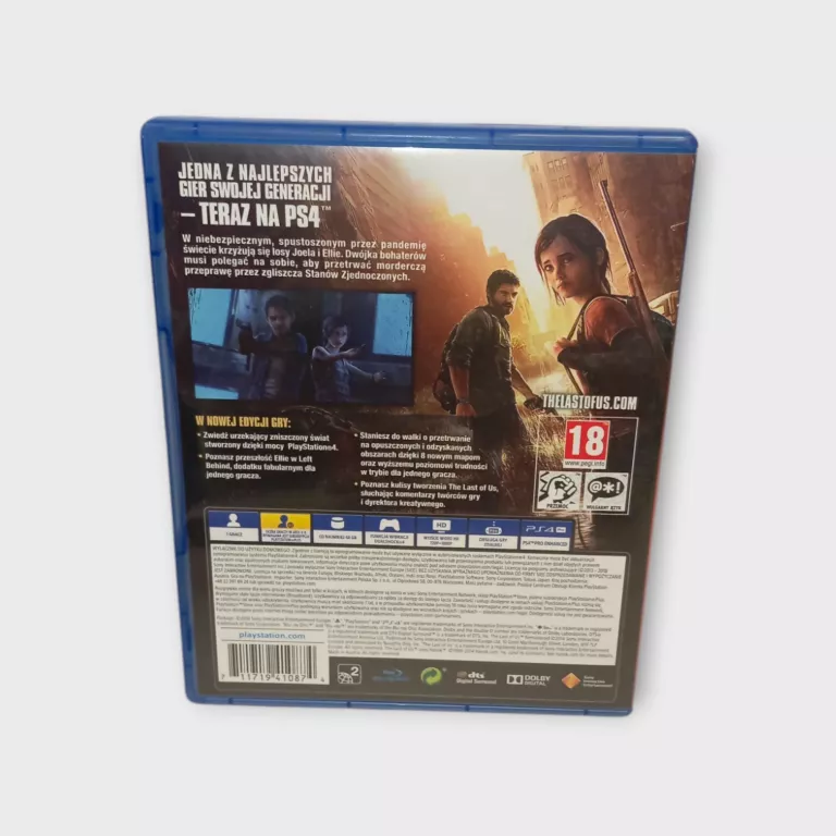 GRA THE LAST OF US REMASTERED PS4