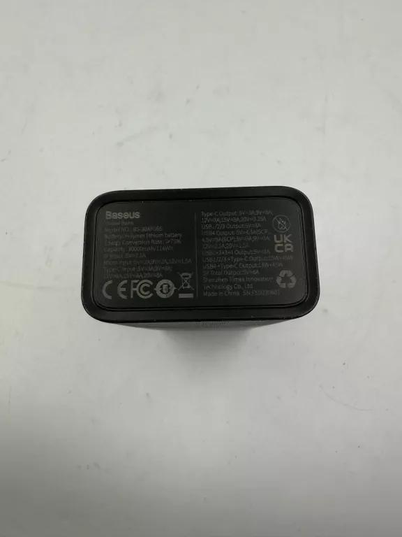 POWERBANK BASEUS BS-30KP365 30000 MAH 65W