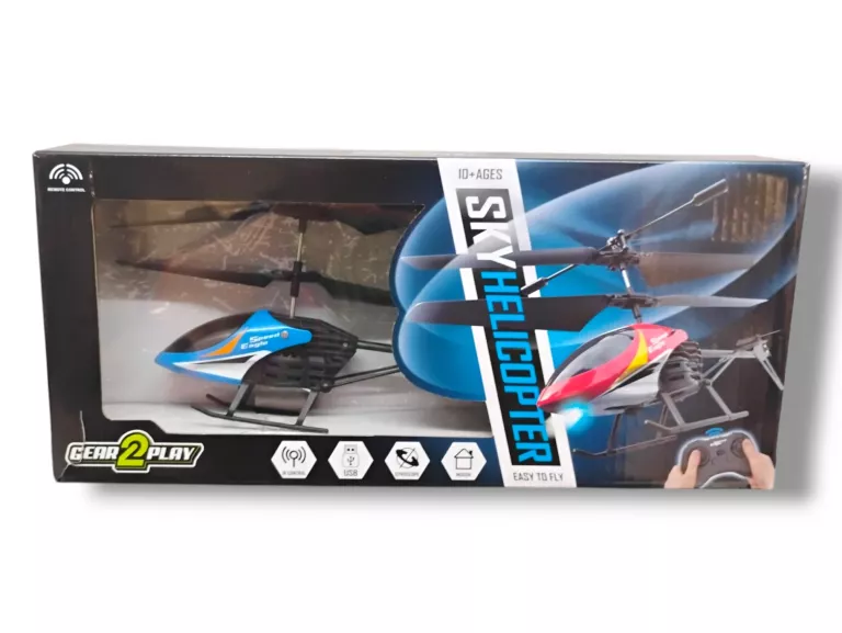 ZDALNIE STEROWANY HELIKOPTER GEAR 2 PLAY