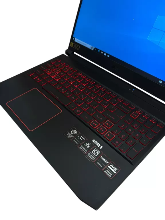 LAPTOP ACER NITRO 5 I5-10300H 16/512 GB SSD GTX 1650