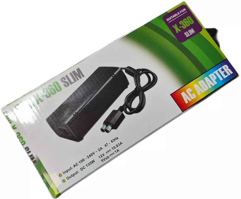 KONSOLA XBOX 360 S 250GB MODEL:1439 KOMPLET PLUS PAD I ZASILACZ