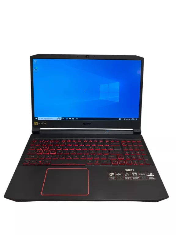 LAPTOP ACER NITRO 5 I5-10300H 16/512 GB SSD GTX 1650