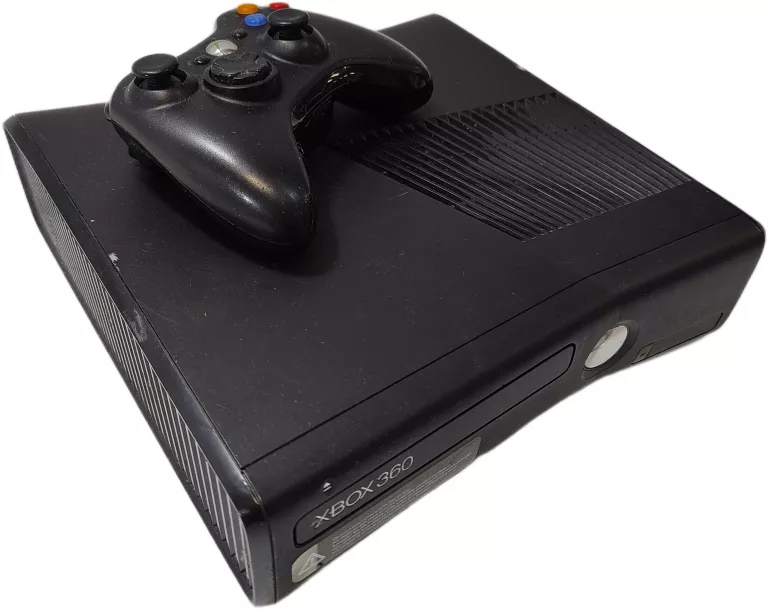 KONSOLA XBOX 360 S 250GB MODEL:1439 KOMPLET PLUS PAD I ZASILACZ