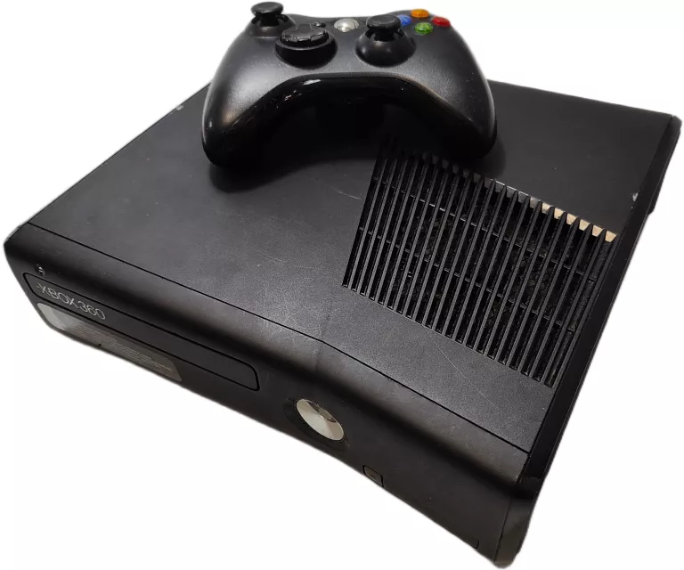 KONSOLA XBOX 360 S 250GB MODEL:1439 KOMPLET PLUS PAD I ZASILACZ