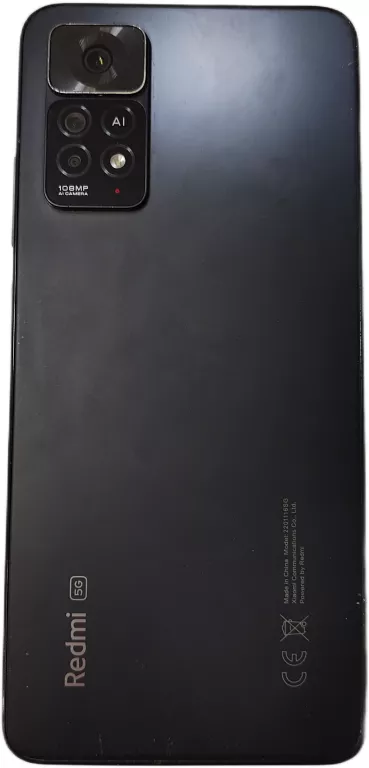 TELEFON XIAOMI REDMI NOTE 11 PRO 6 GB / 128 GB 5G AMOLED 108 MPX SZARY