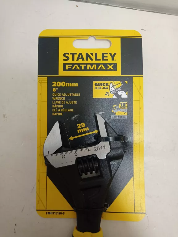STANLEY FATMAX KLUCZ NASTAWNY 200 MM FMHT13126-0