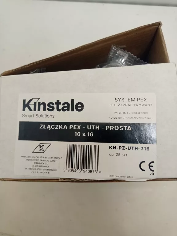 ZŁĄCZKA PEX -UTH- PROSTA 16X16