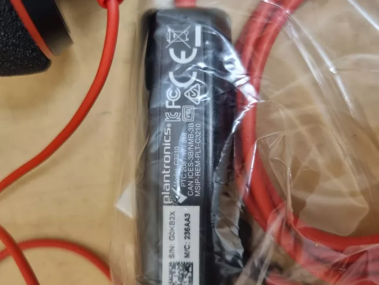 SŁUCHAWKA POLY  BLACKWIRE 3200 SERIES