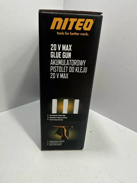 NITEO AKUMULATOROWY PISTOLET DO KLEJU