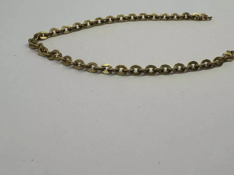 KLASYCZNA ZŁOTA ZERWANA BRANSOLETKA 2,35G/585