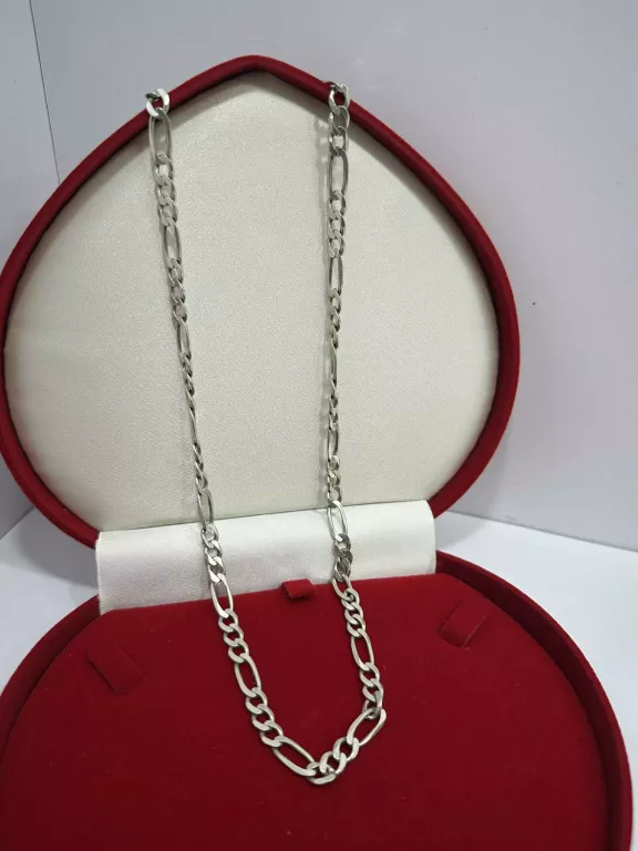 ZJAWISKOWY SREBRNY ŁAŃCUCH  22,81G/925