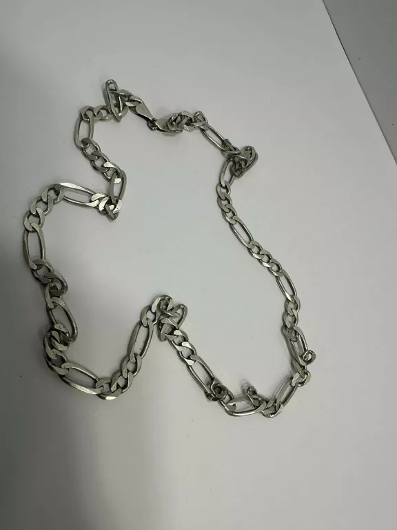 ZJAWISKOWY SREBRNY ŁAŃCUCH  22,81G/925