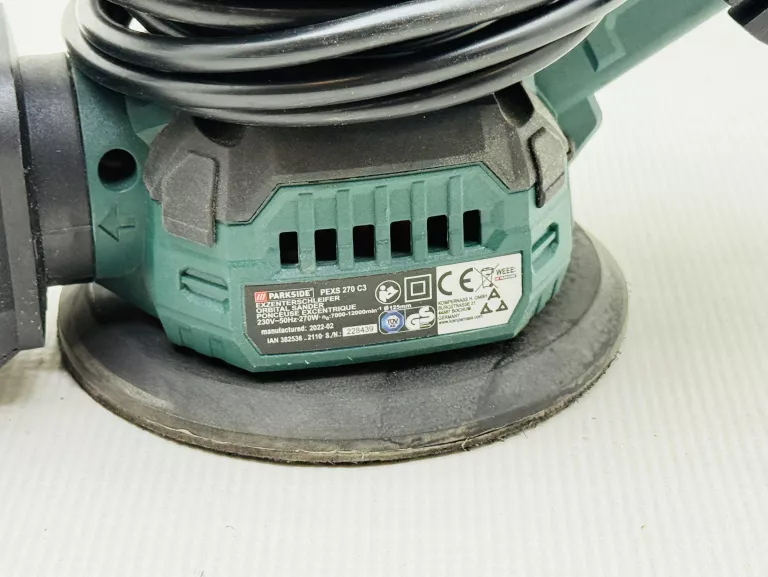 SZLIFIERKA OSCYLACYJNA PARKSIDE PEXS 270 C3 W PUD