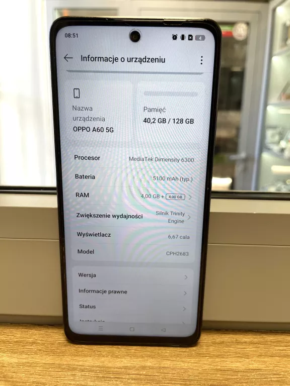 TELEFON OPPO A60 5G 128/4GB