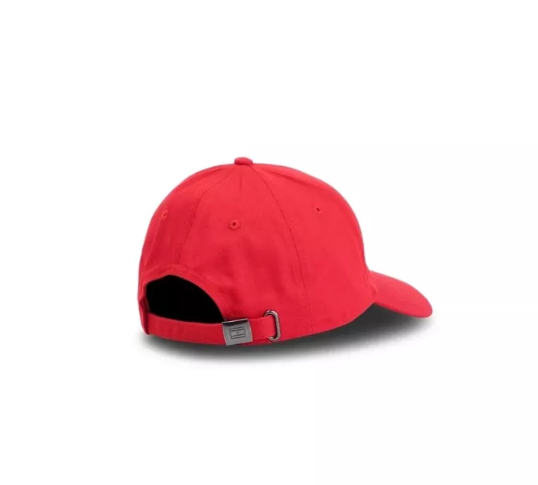 TOMMY HILFIGER CZAPKA Z DASZKIEM CLASSIC BB CAP E367895041 CZERWONY