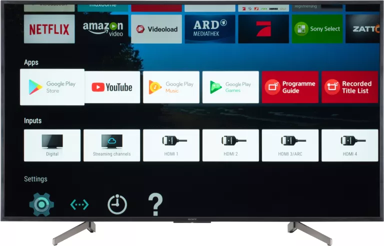 TELEWIZOR LED SONY KD-65XG8096 65" 4K UHD