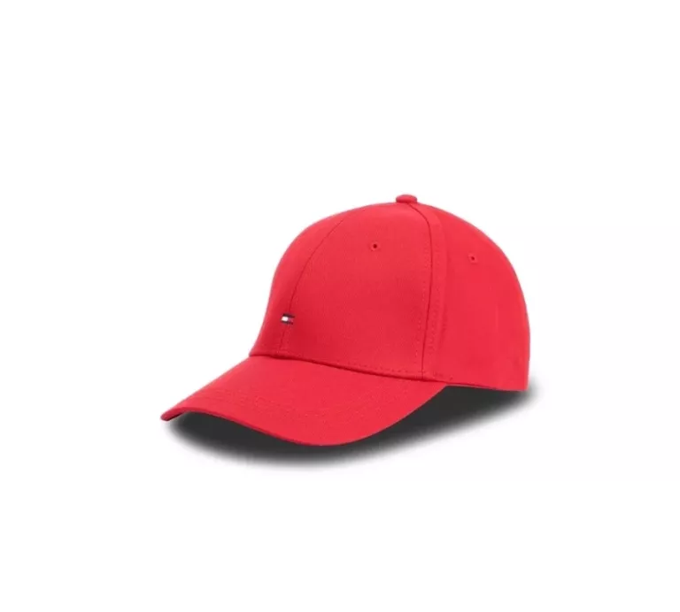 TOMMY HILFIGER CZAPKA Z DASZKIEM CLASSIC BB CAP E367895041 CZERWONY