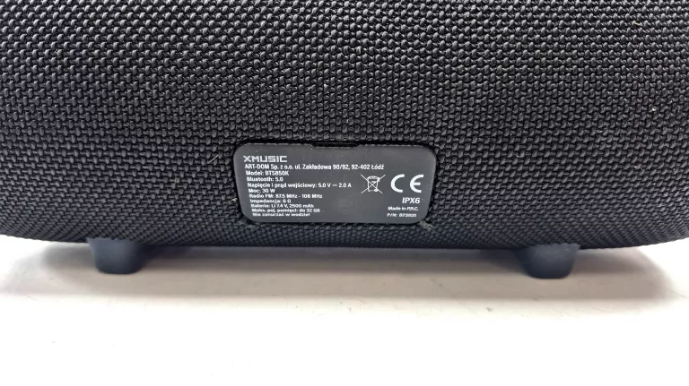 GŁOŚNIK BT XMUSIC BTS850K 30W