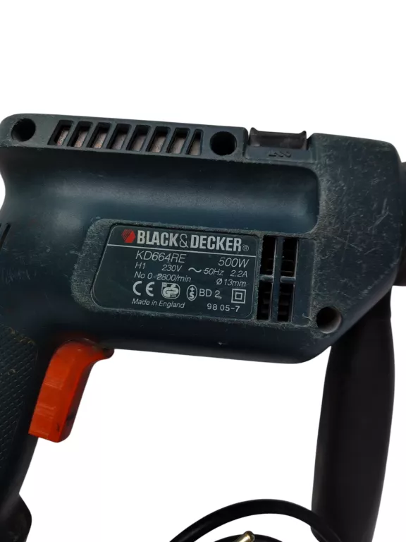 WIERTARKA BLACK&DECKER KD664RE 500W