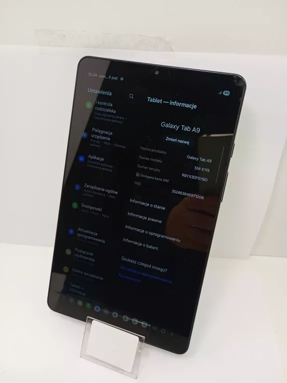 TABLET SAMSUNG GALAXY TAB A9 64 GB