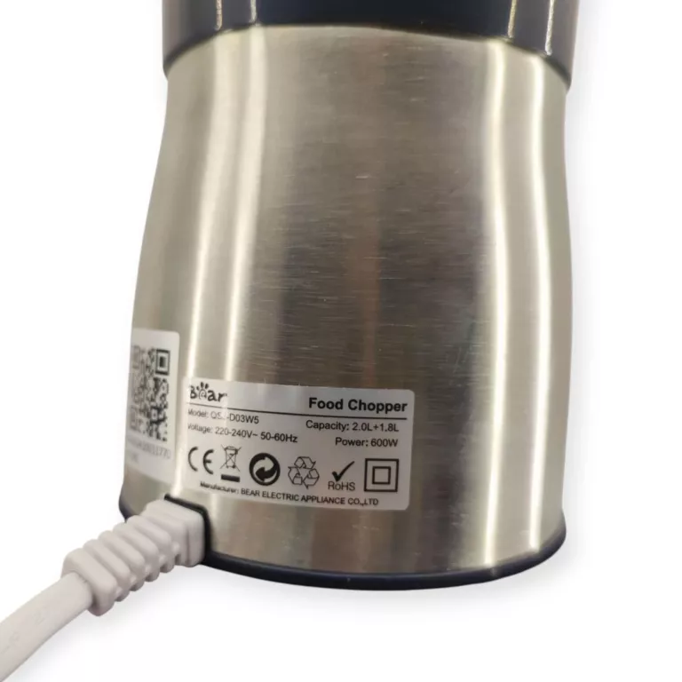 ROZDRABNIACZ ELEKTRYCZNY BEAR QSJ-D03W5 600W