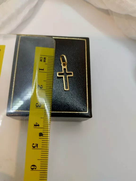 ZŁOTA ZAWIESZKA KRZYŻ PR. 585 / 0,47 / 1,5CM
