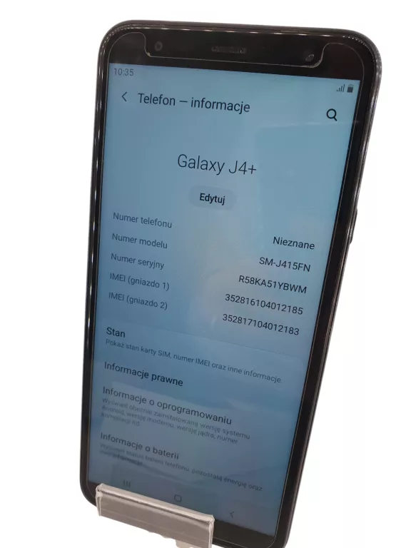 TELEFON SAMSUNG GALAXY J4+ 2 GB / 32 GB