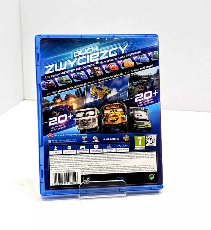 AUTA 3 WYSOKIE OBROTY CARS 3 PS4