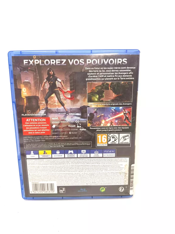 GRA NA PS4 MARVEL AVENGERS
