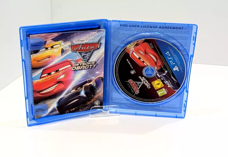 AUTA 3 WYSOKIE OBROTY CARS 3 PS4