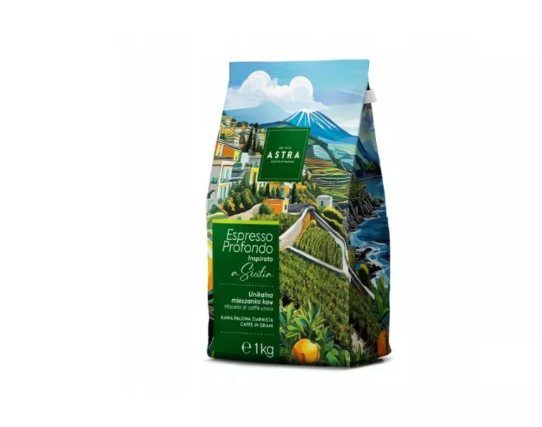 ASTRA ESPRESSO PROFONDO INSPIRATO A SICILIA 1 KG KAWA ZIARNISTA