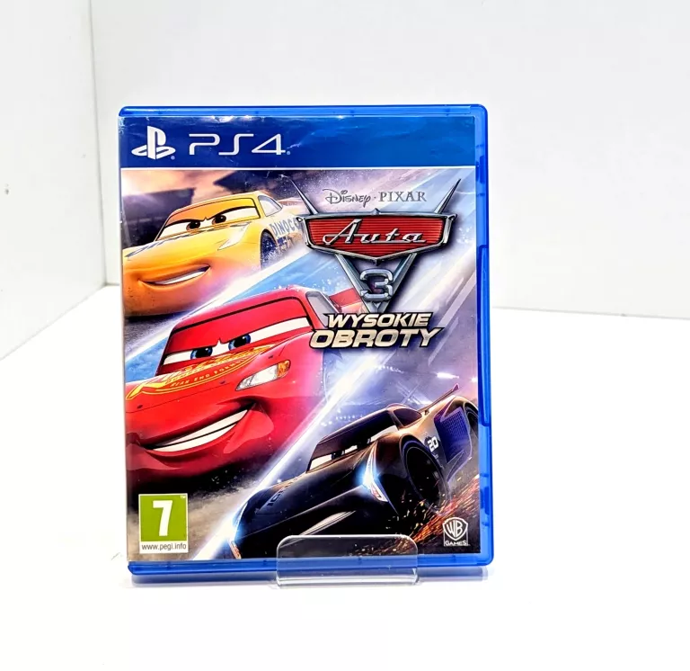 AUTA 3 WYSOKIE OBROTY CARS 3 PS4