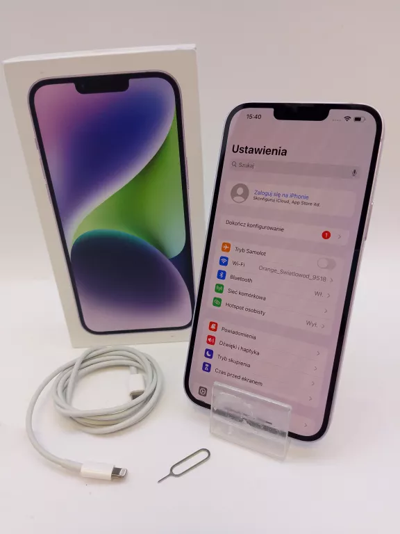 TELEFON IPHONE 14 PLUS 128GB KOMPLET