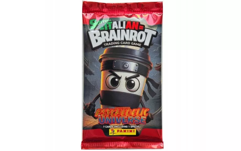 SKIFIDOL ITALIAN BRAINROT PANINI - SASZETKA 7 KART KOLEKCJONERSKICH