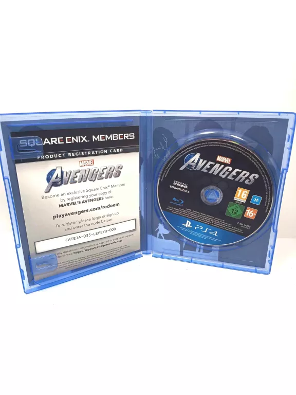 GRA NA PS4 MARVEL AVENGERS