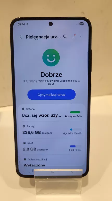 SMARTFON SAMSUNG GALAXY S23 8 GB / 256 GB 5G CZARNY