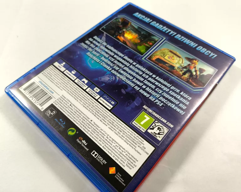 RATCHET & CLANK PLAYSTATION 4 (PS4) PUDEŁKOWA