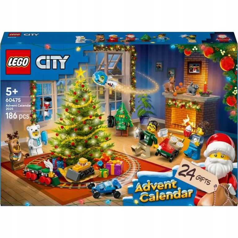 LEGO CITY KALENDARZ ADWENTOWY NA 2025 ROK 60475