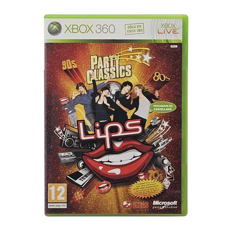 GRA XBOX 360 PARTY CLASSICS LIPS