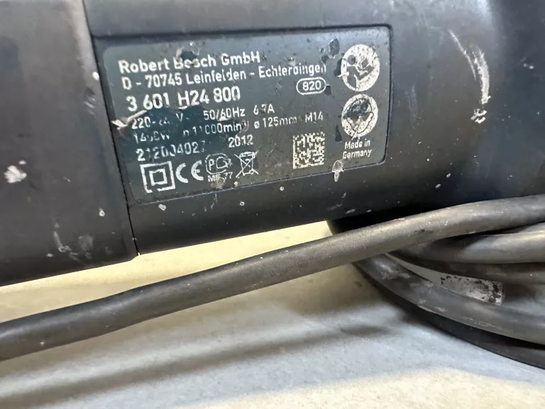 SZLIFIERKA GWS 1400 BOSCH