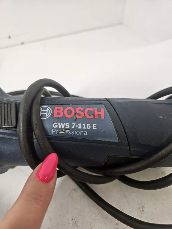 SZLIFIERKA KĄTOWA BOSCH GWS 7-115 750W