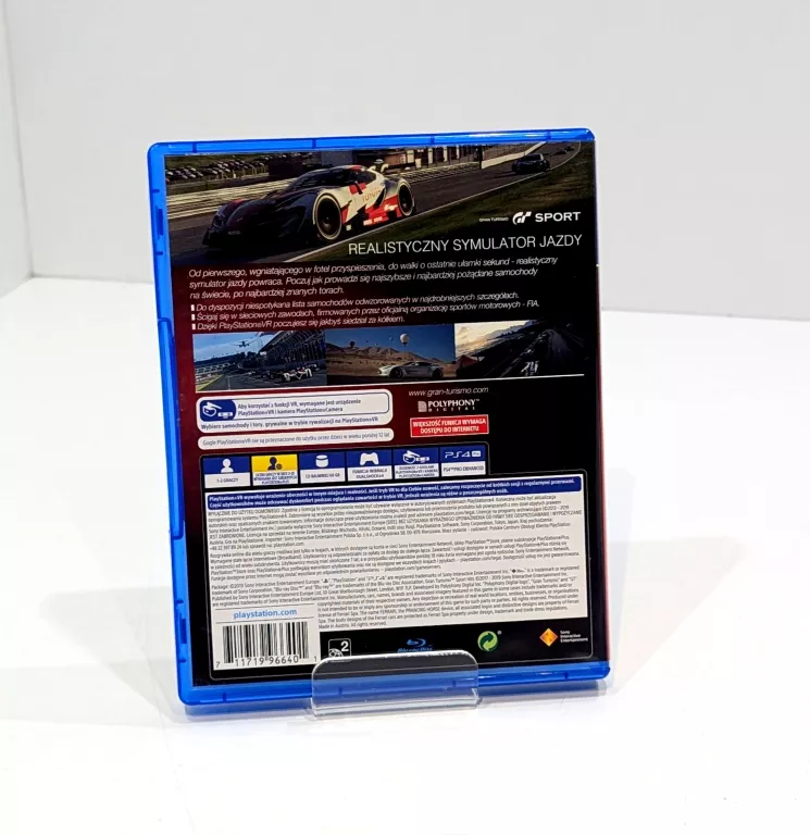 GRAN TURISMO SPORT PL PS4