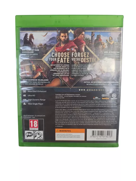 GRA XBOX ONE ASSASSIN'S CREED ODYSSEY