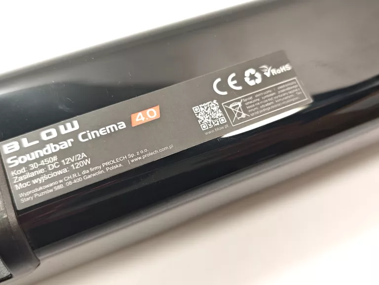 BLOW SOUNDBAR CINEMA 4.0, PILOT