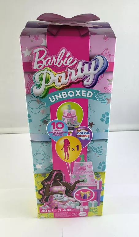 BARBIE PARTY UNBOXED LALKA