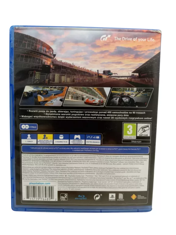 GRA NA PS4 GRAN TURISMO 7