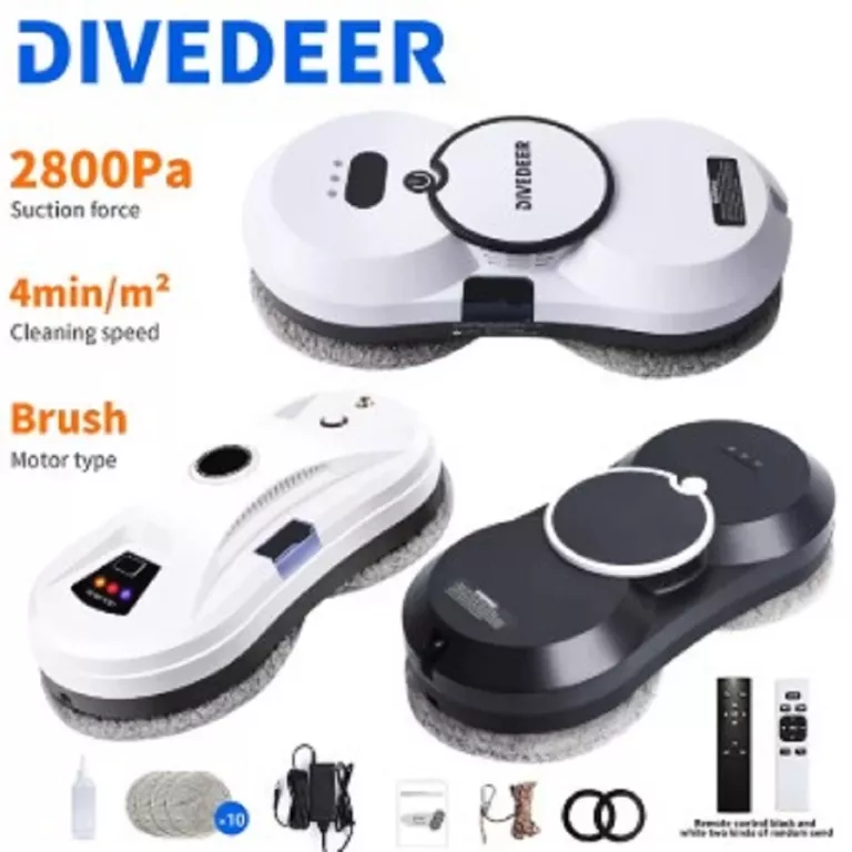 ROBOT DO MYCIA OKIEN SZYB LUSTER INTELIGENTNY AUTOMAT MYJĄCY OKNA 5600KPA