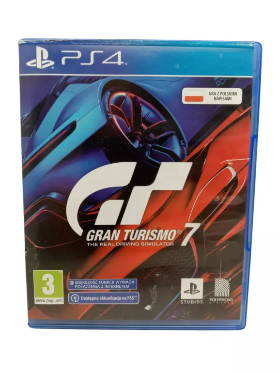 GRA NA PS4 GRAN TURISMO 7